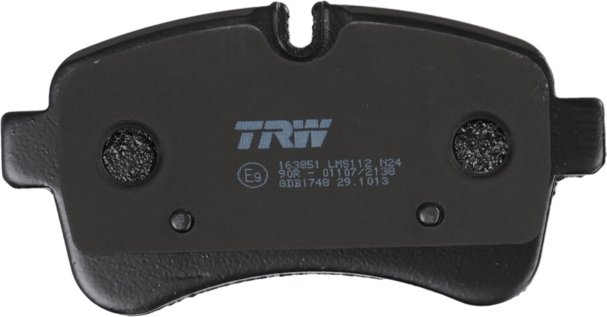 TRW GDB1748 Plaquettes de Frein Kit de 4 pour Iveco Daily VI Fourgon 2014 - Essieu Arrière et Autres Véhicules