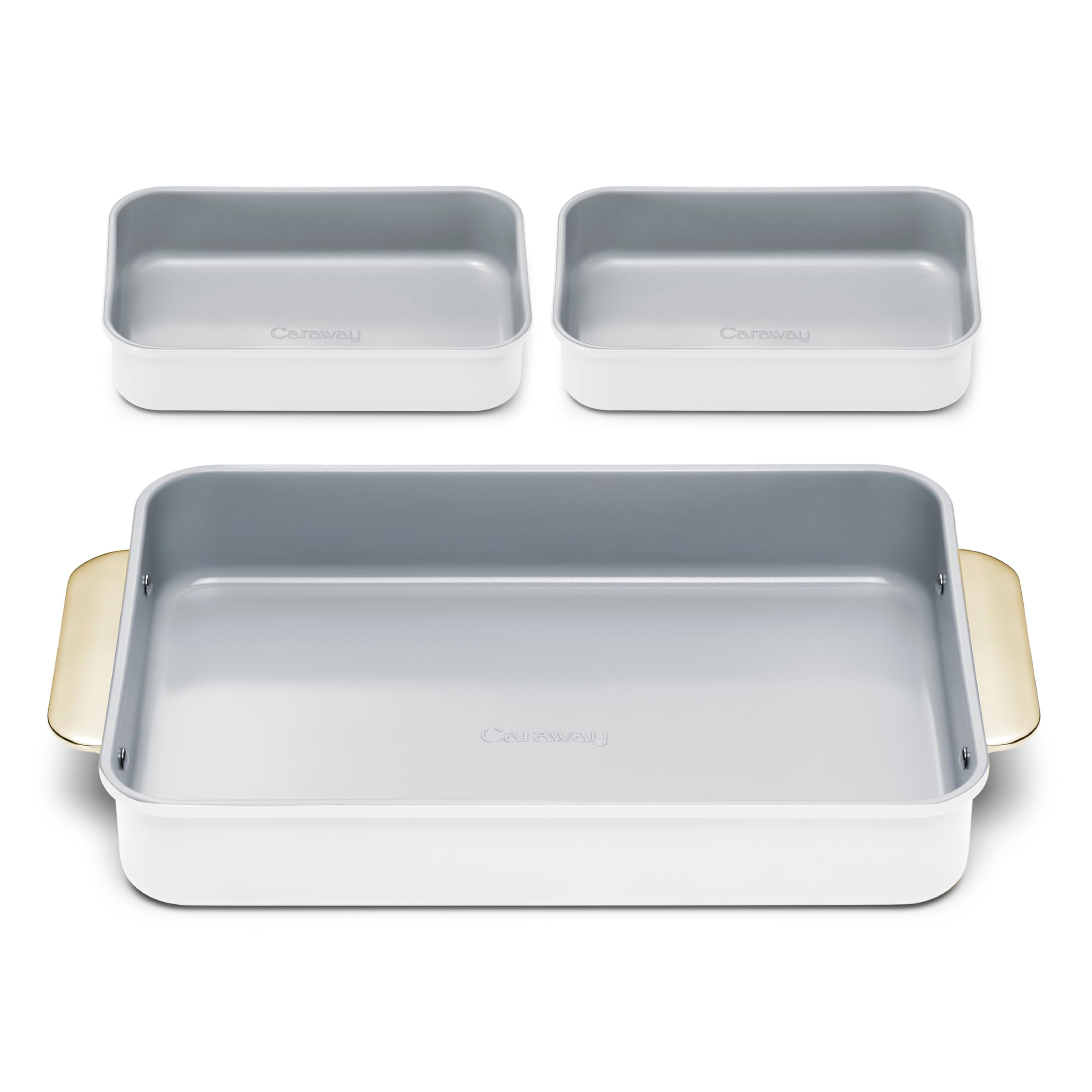 Caraway Non-Stick Rectangle Baking Pan Set