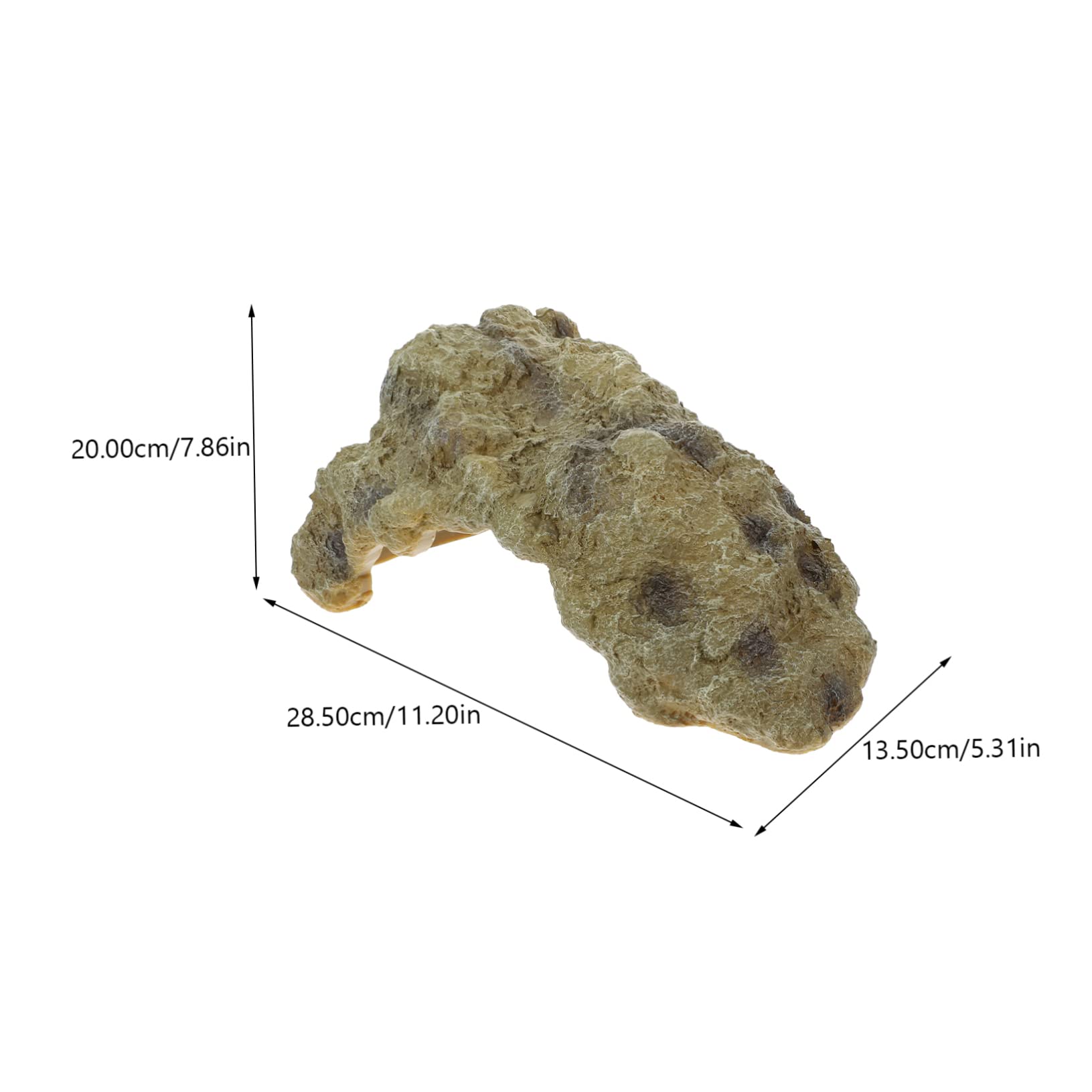 POPETPOP Terrario Decorativo para Reptiles Refugio para Tortugas Cueva para Lagartos y Escondite para Animales Accesorio De Hábitat Natural para Decorar Acuarios y Terrarios