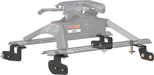 Miniatura 4 de CURT 16427 Soportes de instalación de 5ª rueda, se adapta a Select Ram 2500, excepto con el paquete de preparación de la quinta rueda