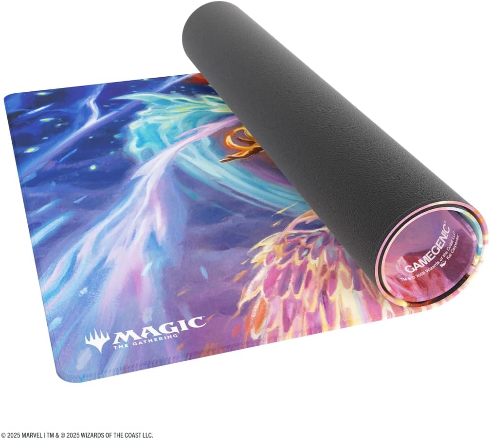 Gamegenic Magic: The Gathering Lorwyn Eclipsed Prime PLAYMAT - Ashling The Limitless Design, Premium 61×35 cm Game Mat with Ultra-Fine Surface, Anti-Slip Backing & Flat Stitching
