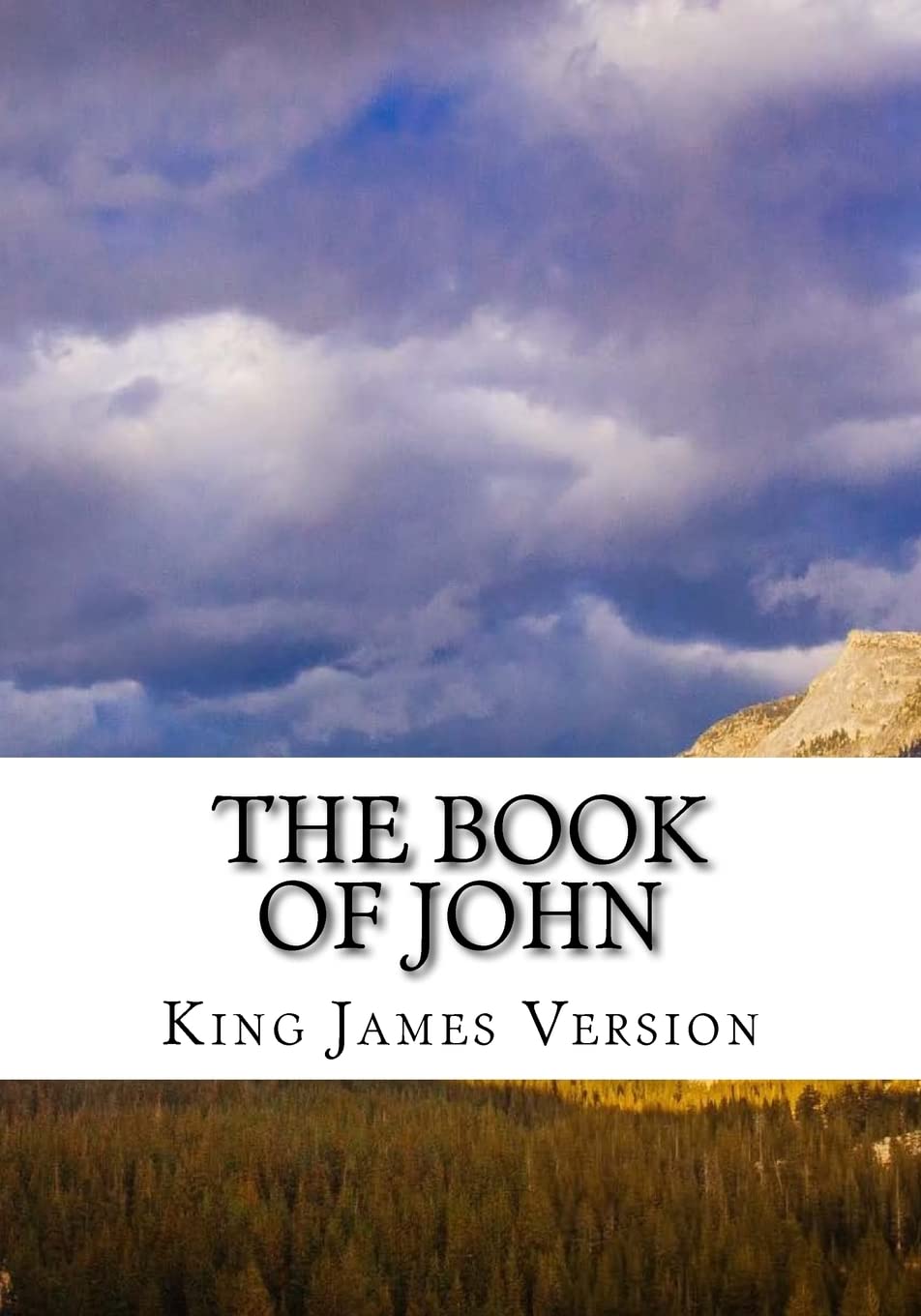 The Book of John (KJV) (Large Print) (The Bible, King James Version ...