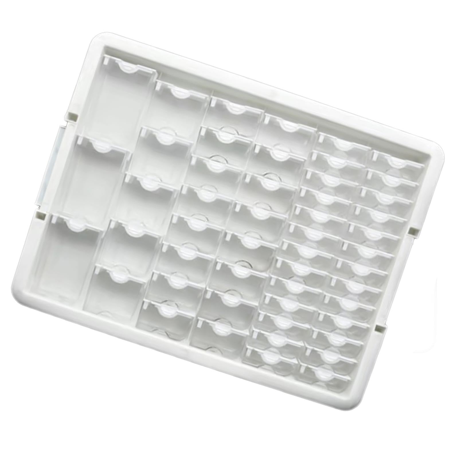 Contenitore per organizer con strass, vetrina trasparente per