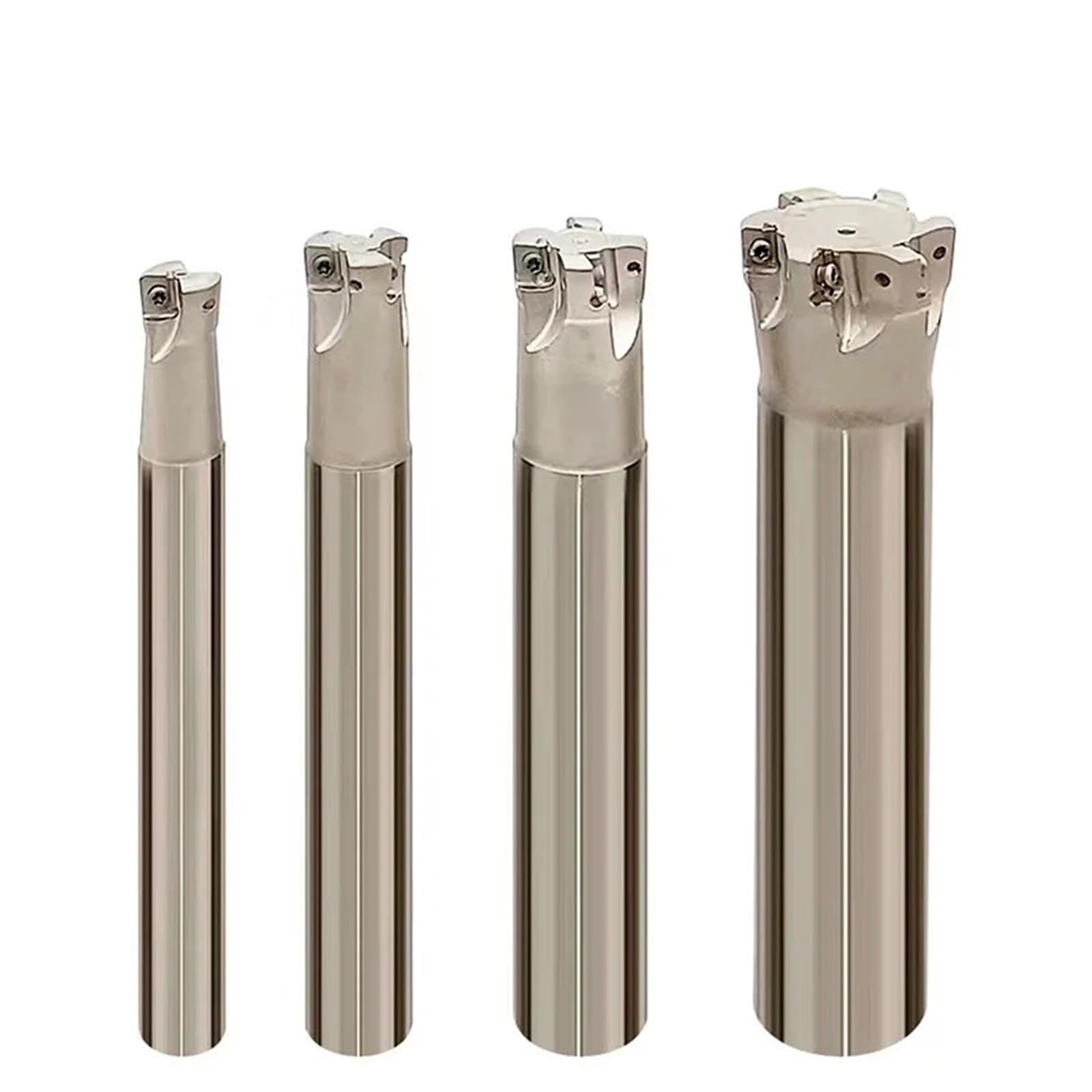 Fresa de extremo BLMP0603R, mecanizado de desbaste, cuatro filos, inserto indexable de carcasa de avance rápido R1.6(C32-32D-150L-5T)