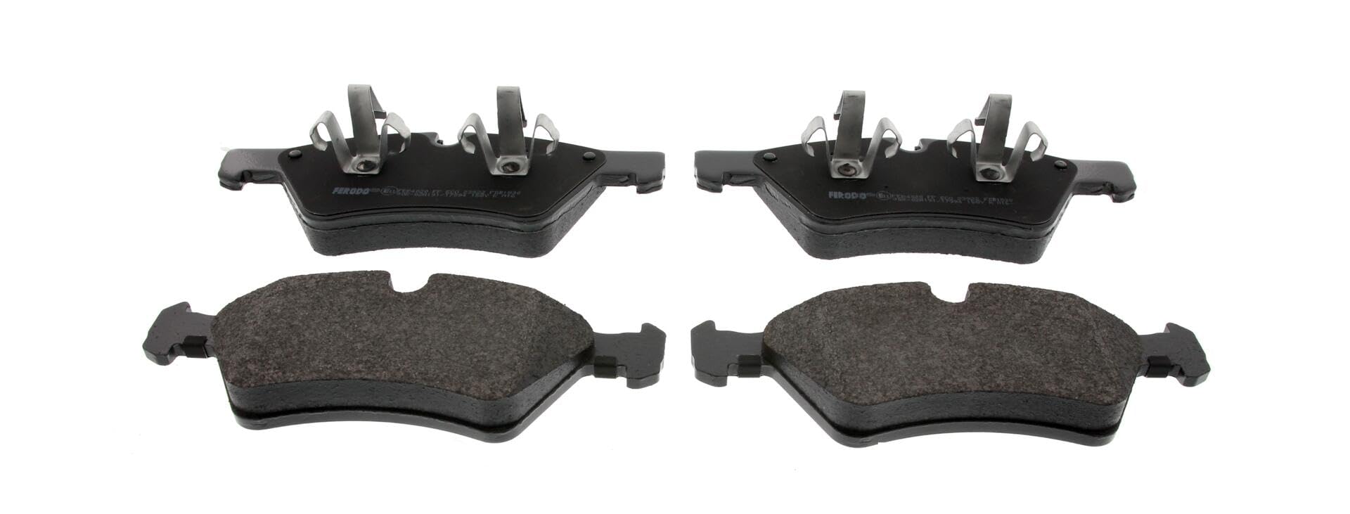 FERODO Plaquettes de freins Avant préparé pour l'indicateur d'usure Épaisseur 21mm sans accessoires FDB1830 Compatible avec MERCEDES-BENZ Classe E Berline W211 Classe ML W164 Classe R W251, V251