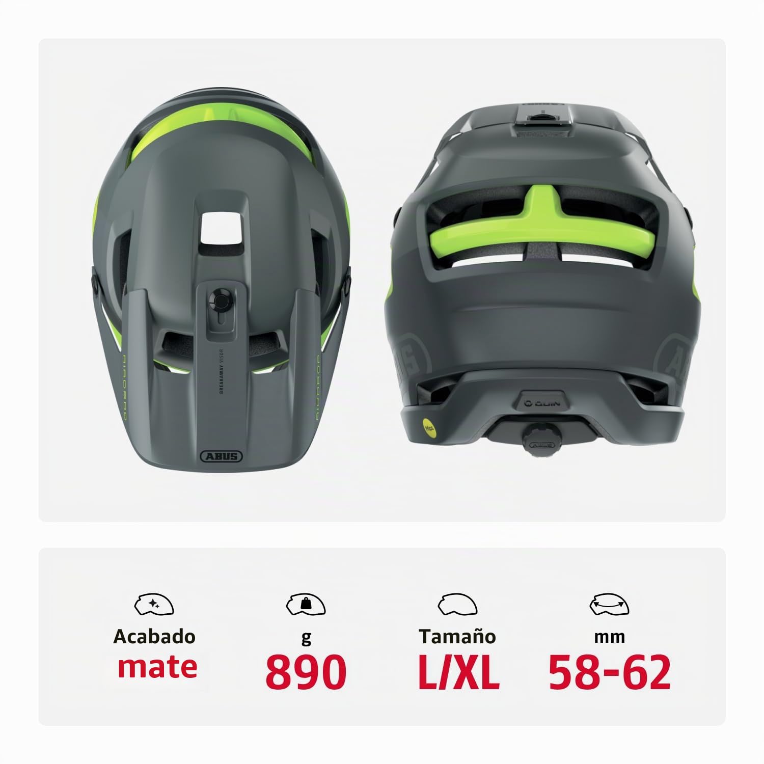 Abus Airdrop MIPS - Casco de Bicicleta Unisex Adulto