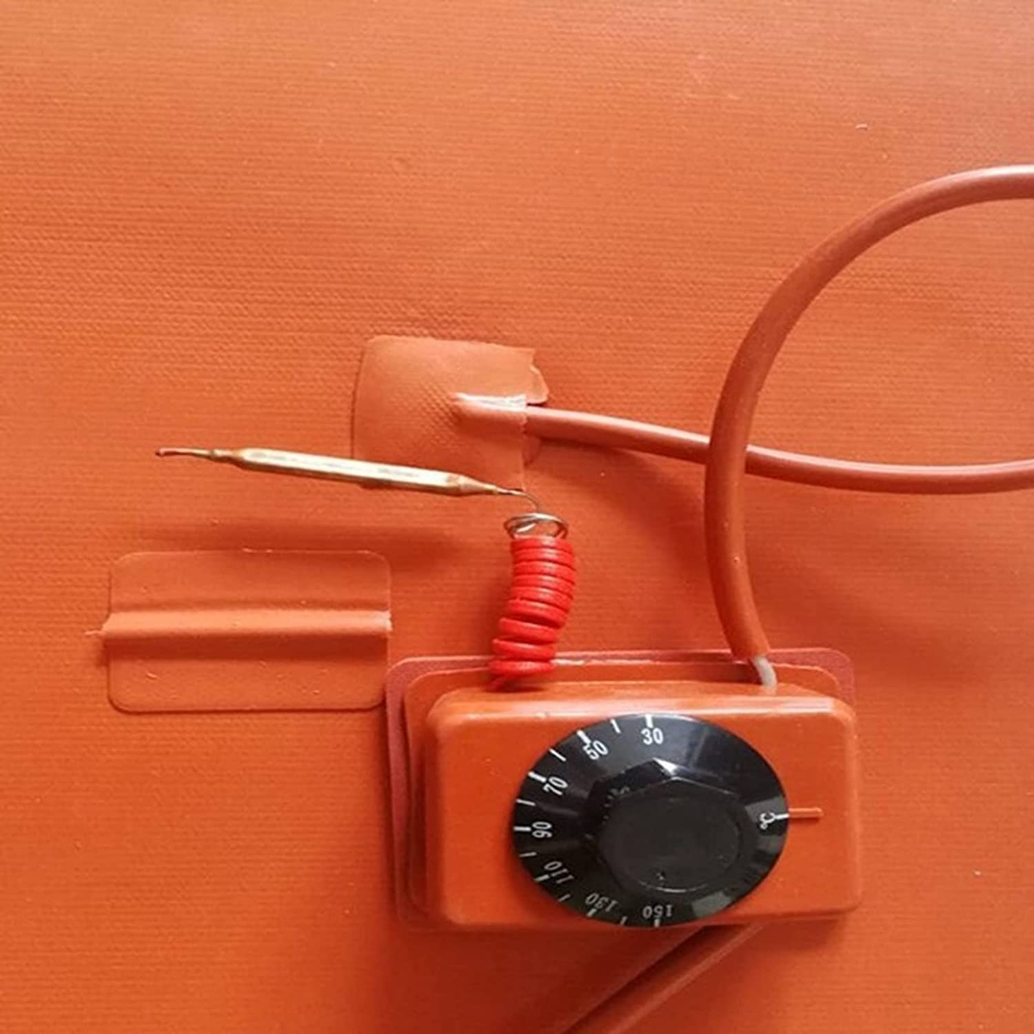 Riscaldatore per fusti di petrolio in metallo Avvolgitore termico per fusti di petrolio in metallo da 200 litri, Rilievo riscaldante per fusti in silicone, Cintura riscaldante per fusti di petrolio