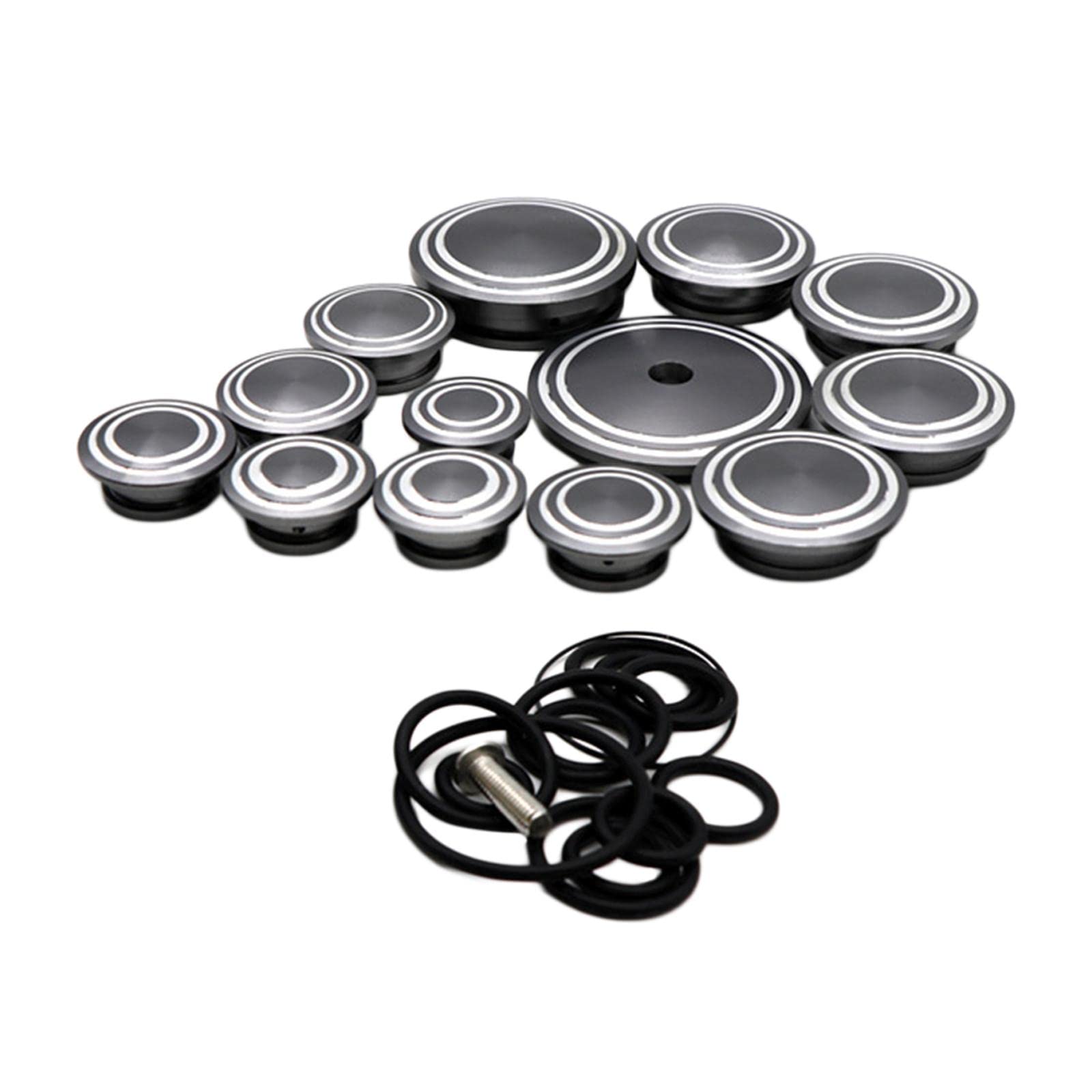 Frame Hole Caps Cover Modified Parts for R Nine T Ninet R9T 14-19 Gray-image-26