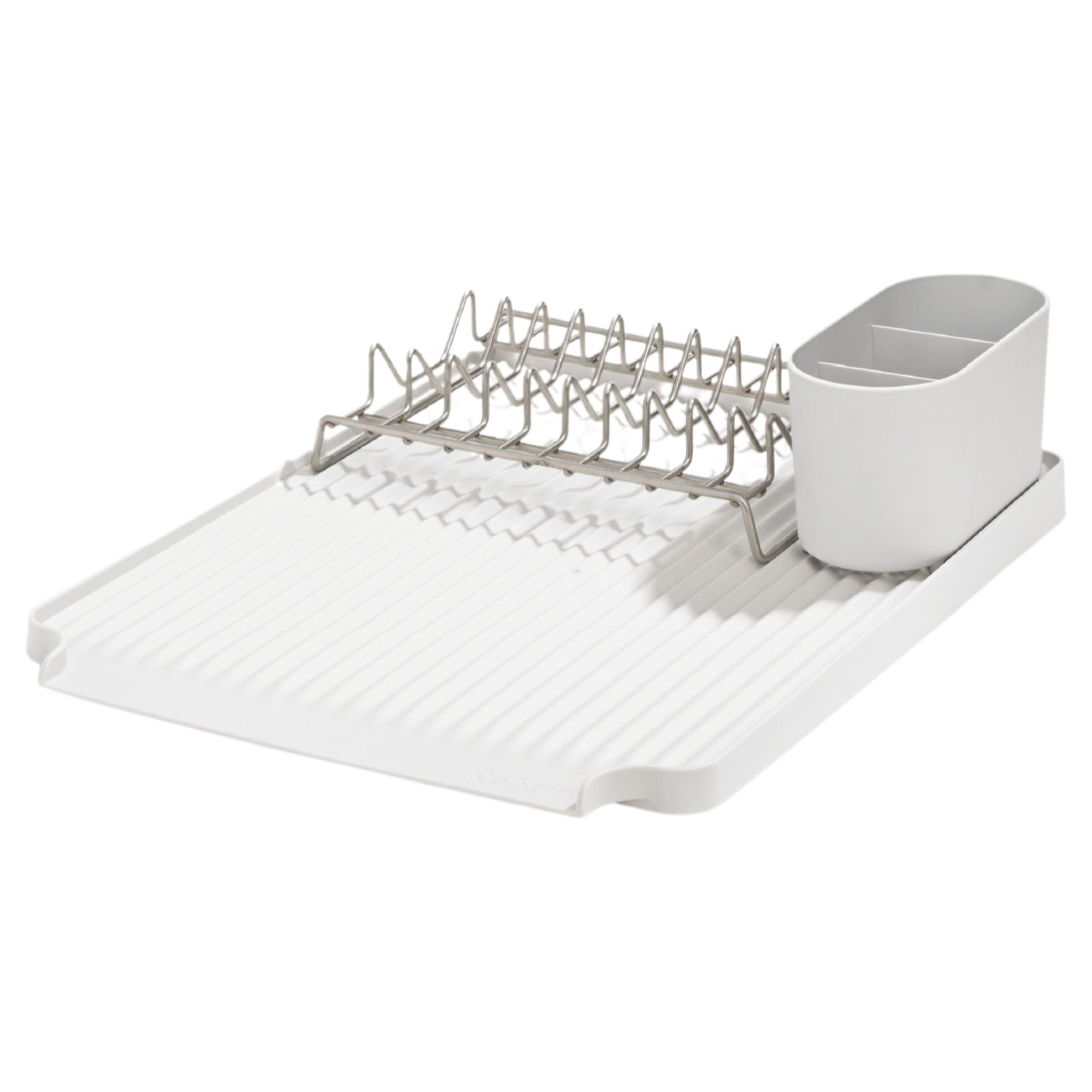 Reborn Recycled Large Draining Rack, Stone 37.30 cm x 47.20 cm x 13 cm