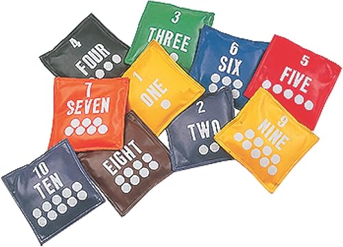 Champion Sports Juego de puf numerado de 5 pulgadas