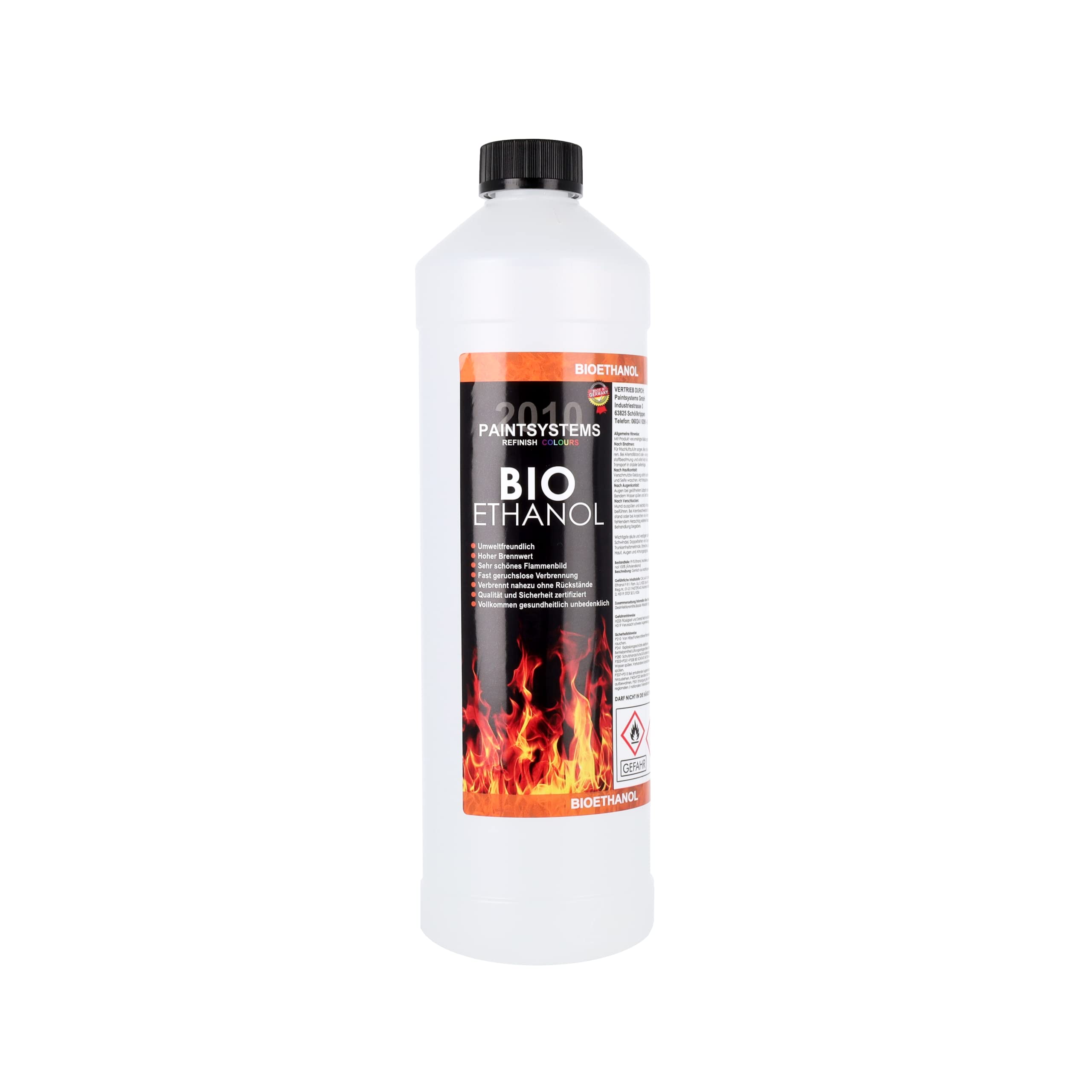 30 X 1 L FLAMBIOL® Bioethanol Hochrein 100 % Bio Alkohol für Ethanol