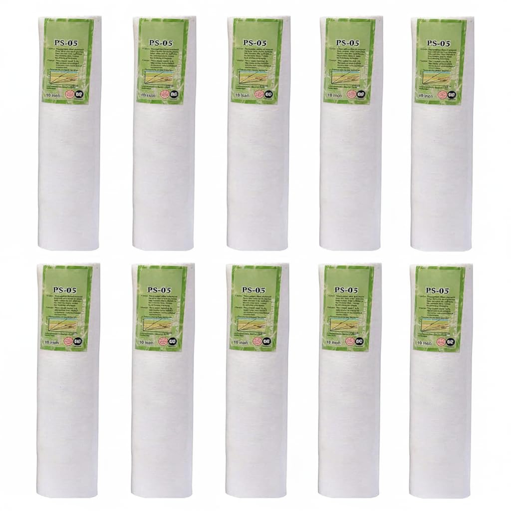 Ro 10 Inch High Density PP Spun Filters for All Type RO Water Purifiers | 5 Micron Water Filter Candle | Pre-Filter Cartridge | Outer Filter Candle - 12 Spun Filters (10)-image-12