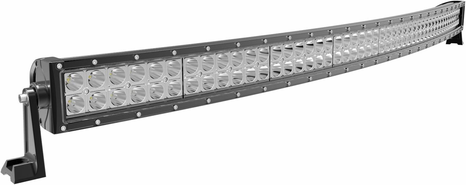 OC Gizmo 40" 240W CREE LED Curve Radius Light Bar Work Light Super Bright Off Road Free Wiring Harness
