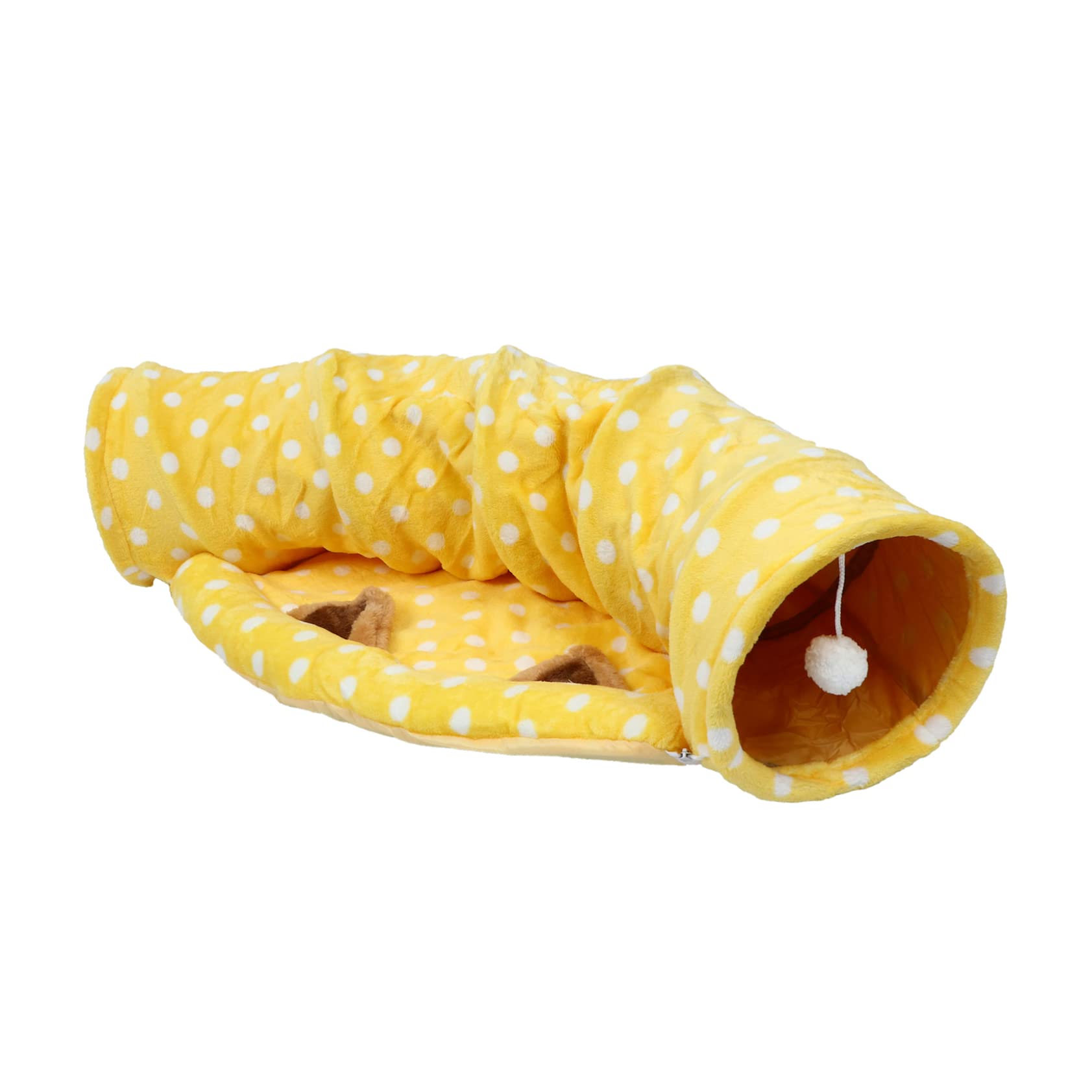 HEMOTON Tunnel Pliable pour Chat Jouet Tunnel-Tente Amusant pour Chat Et Chaton Nid Confortable