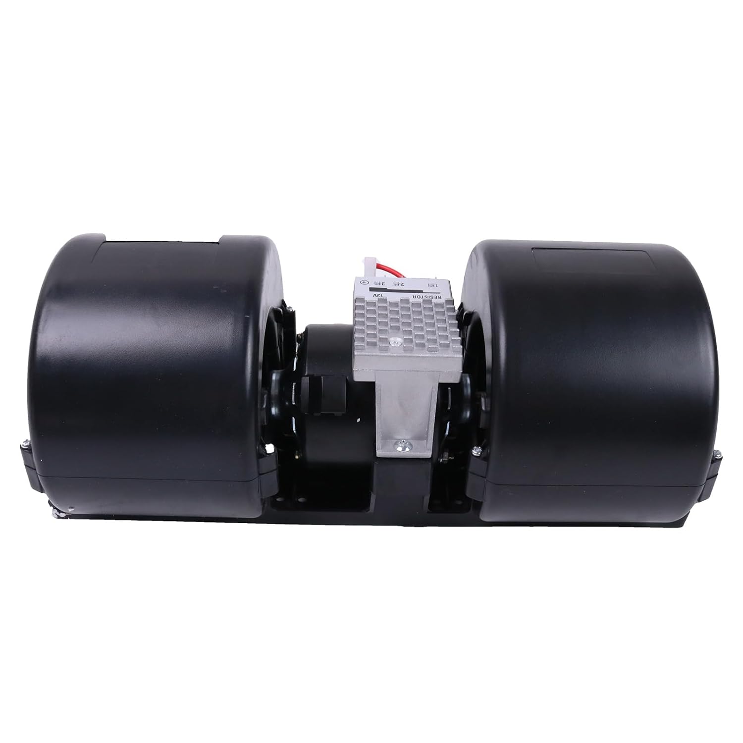 HOLDWELL 12V 3 Speed Dual Wheel Fan Motor Centrifugal Blower 30000154 006-A46-22 Compatible with Fendt Massey Ferguson Machines 3478331M91 3900468M91 3900638M91 LA322794912