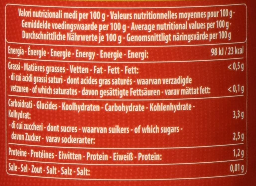 48 x Mutti Pomodorini Datterini Tomates cherry Datterini Sabor dulce forma alargada Salsa italiana Tomates 400 g lata