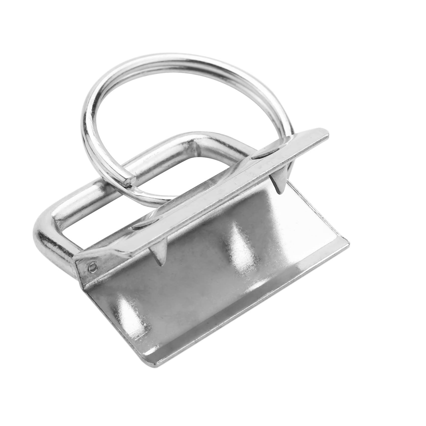 Set Da 90 Hardware Portachiavi 25mm Con Pinza - 6 Colori Per Bracciali E Cordini Fai Da Te