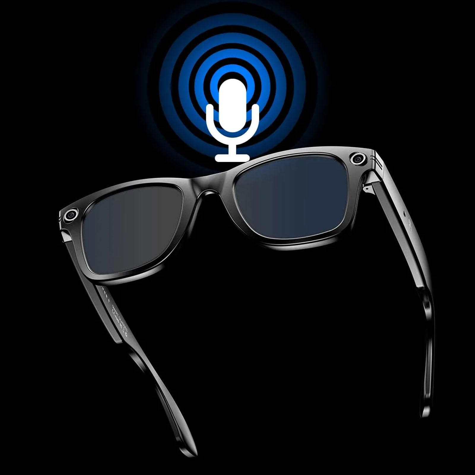 PUSOKEI Gafas Inteligentes Al con Cámara HD de 1080p, Traducción en Tiempo Real, Bluetooth 5. 4 Gafas de Grabación de Vídeo para Hombres y Mujeres, Parlantes Abiertos y Micrófono (Gafas de Sol)