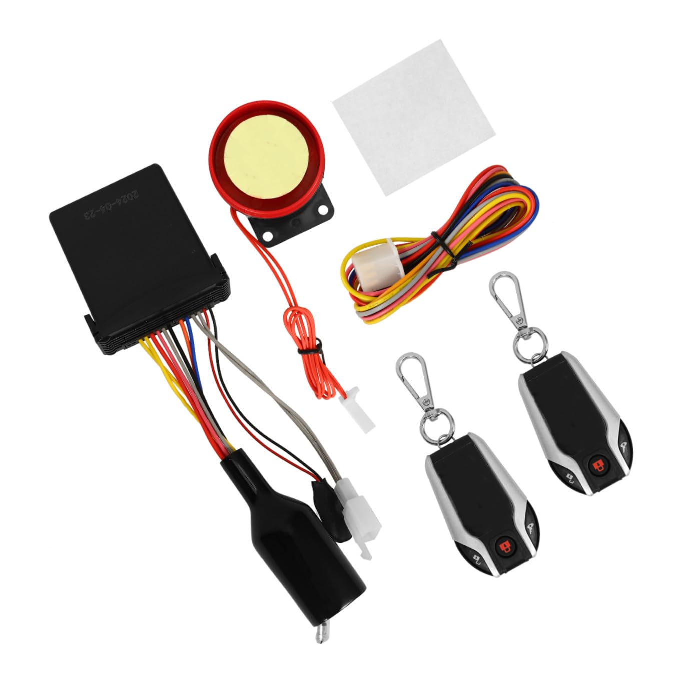 GANAZONO Kit Allarme con Avviamento Antifurto Sicurezza Affidabile e Resistente alle Intemperie Compatibile con Vari Modelli Funzione Blocco e Sblocco Automatico