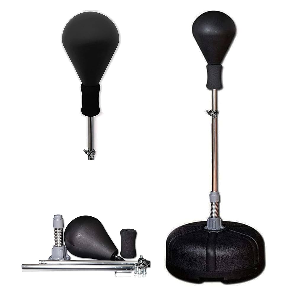 Sac De Frappe Autoportant MaxxMMA | Vitesse Réglable | Hauteur Adjustable | Pour MMA & Fitness