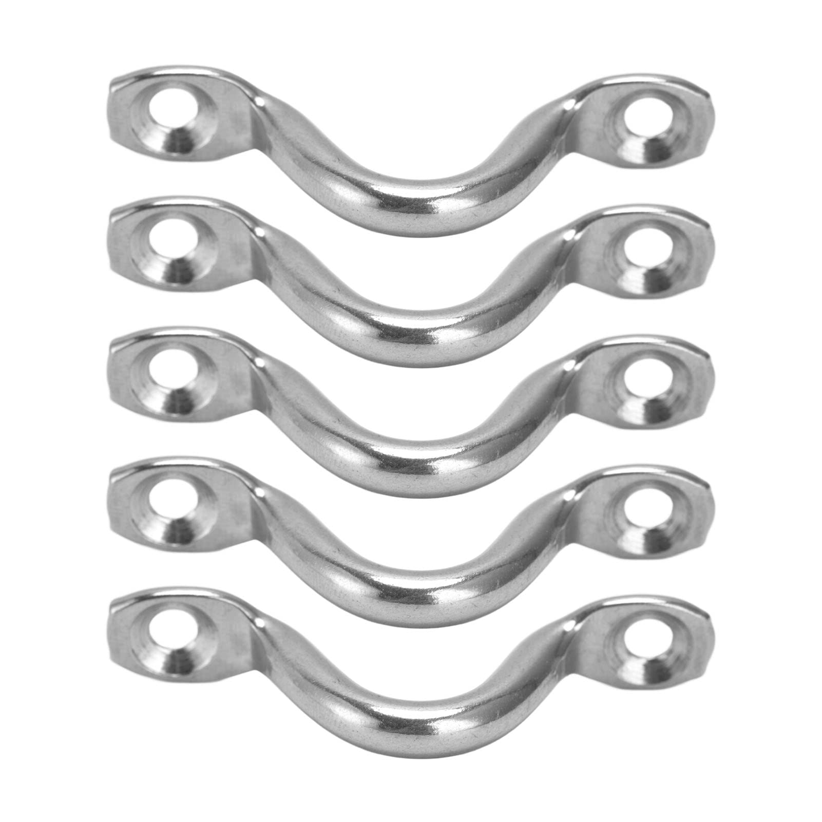 Boat Deck Loop, Multifunctional Yacht Accessories Marine Eye Straps Corrosion Resistant for 1/16‑3/8in Wire Rope