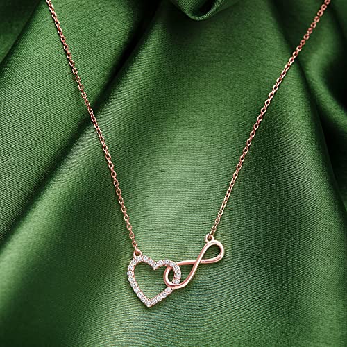 Buy GIVA 925 Sterling Silver Rose Gold 