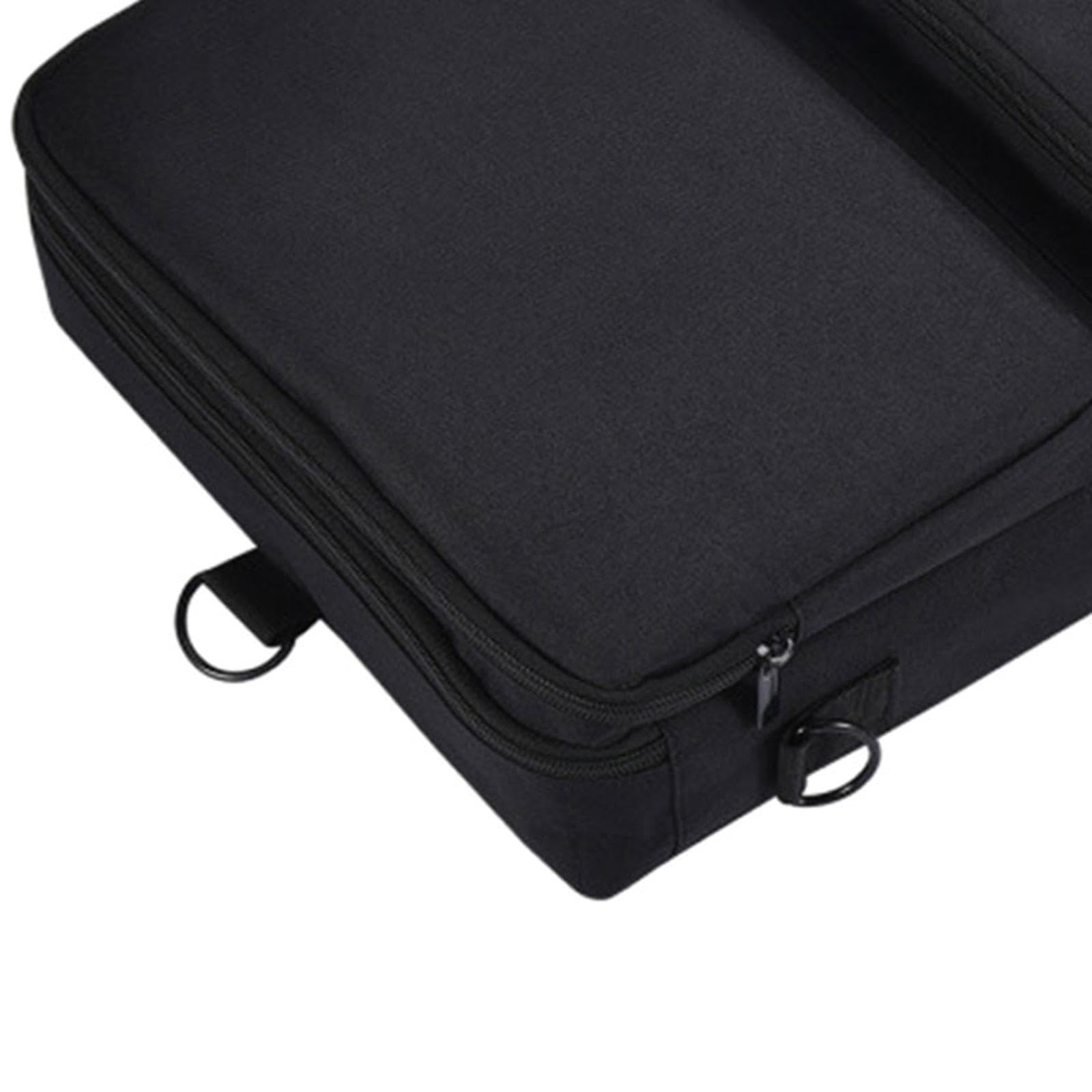 MYCENSE DJ Controller Storage Bag Suitcase Large Capacity Rustproof Wear Resistance Lightweight Travel Case Turntable Carrying Case