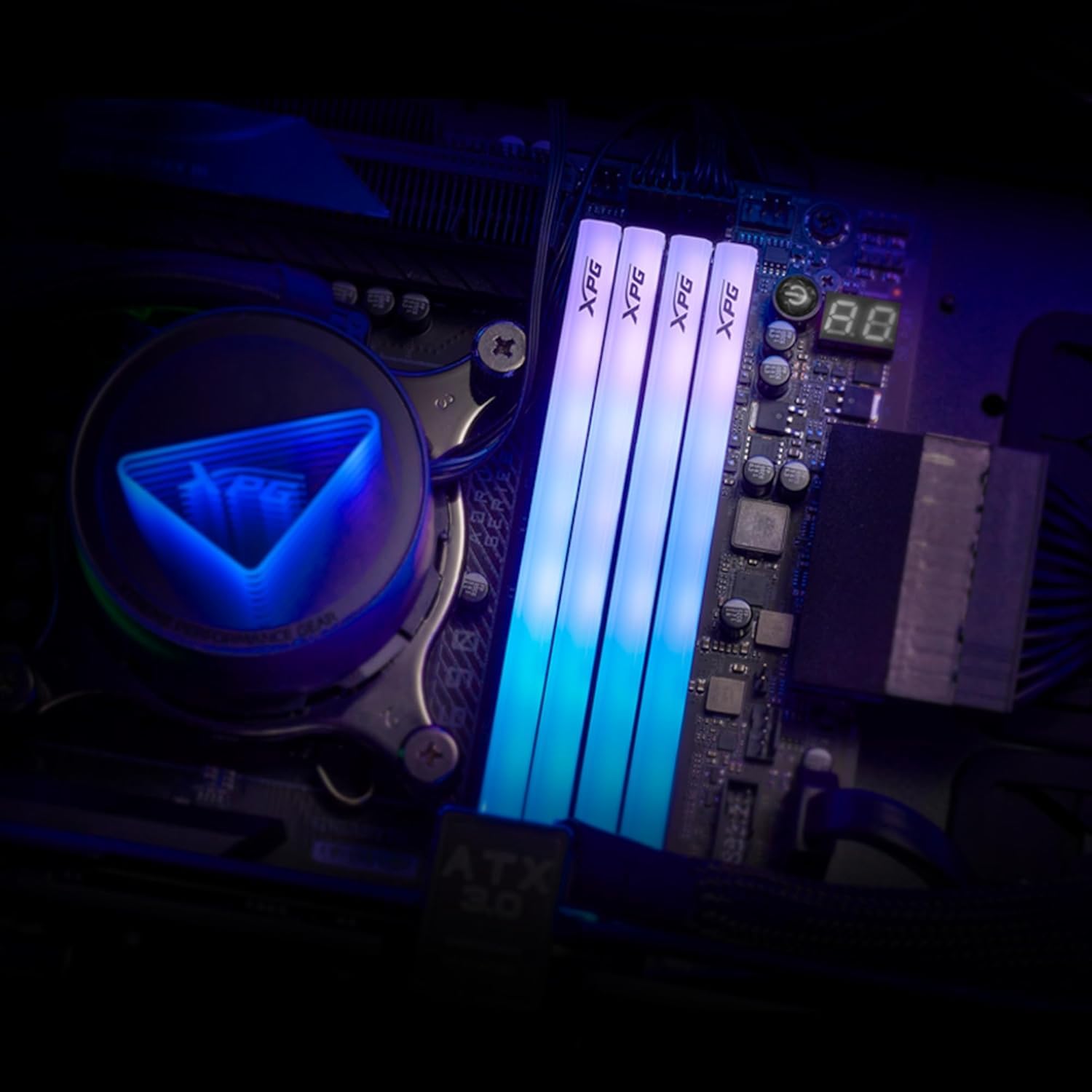 32GB ADATA DIMM 6000 (2x 16 GB) Dual-Kit (wei, AX5U6000C3616G-DTLABRWH, XPG Lancer Blade RGB, INTEL XMP, AMD EXPO) (AX5U6000C3616G-DTLABRWH)