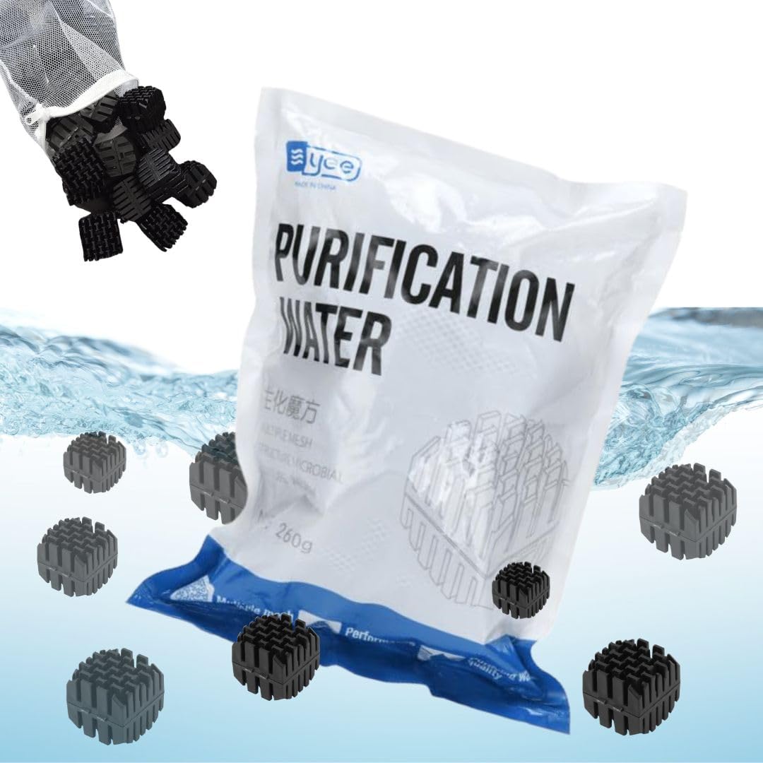 VAYINATO® Rubik Cube Water Purification Multiple Mesh Structure Microbial Culture Medium Filter Media for Aquarium Fish Tank (260 G) by Petzlifeworld (B0C5CQJBXG) Amazon Price History, Amazon Price Tracker