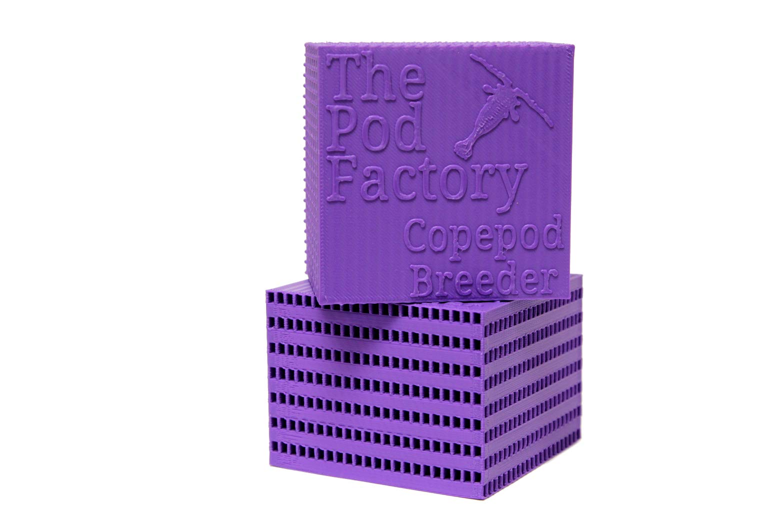 The Pod Factory - Copepod Hotel Motel, 3D Printed (Purple)