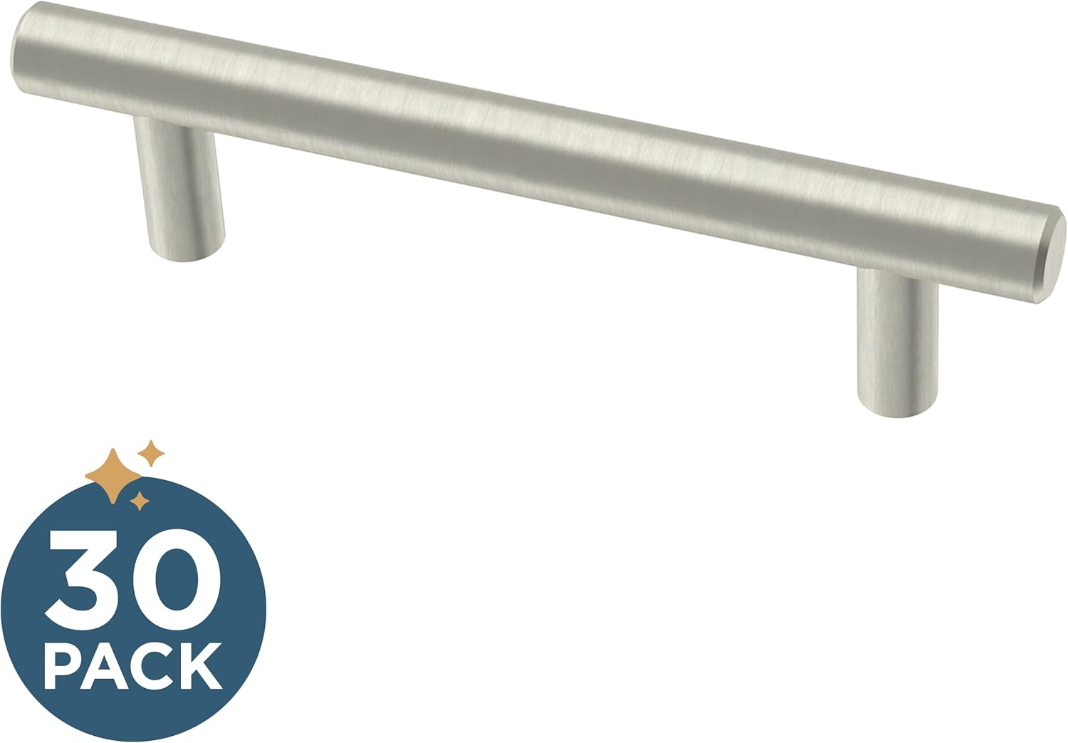 Brushed Stainless Steel Modern Bar Cabinet Pulls