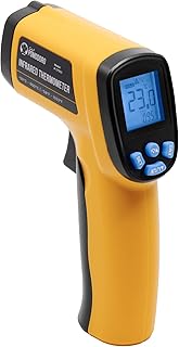 Chef Pomodoro Infrared Thermometer&comma; Digital Thermometer for Cooking&comma; Oven Thermometer&comma; LCD Display&comma; Food Thermometer Digital&comma; Pizza Oven Thermometer for Kitchen & BBQ&comma; -58℉～1022℉