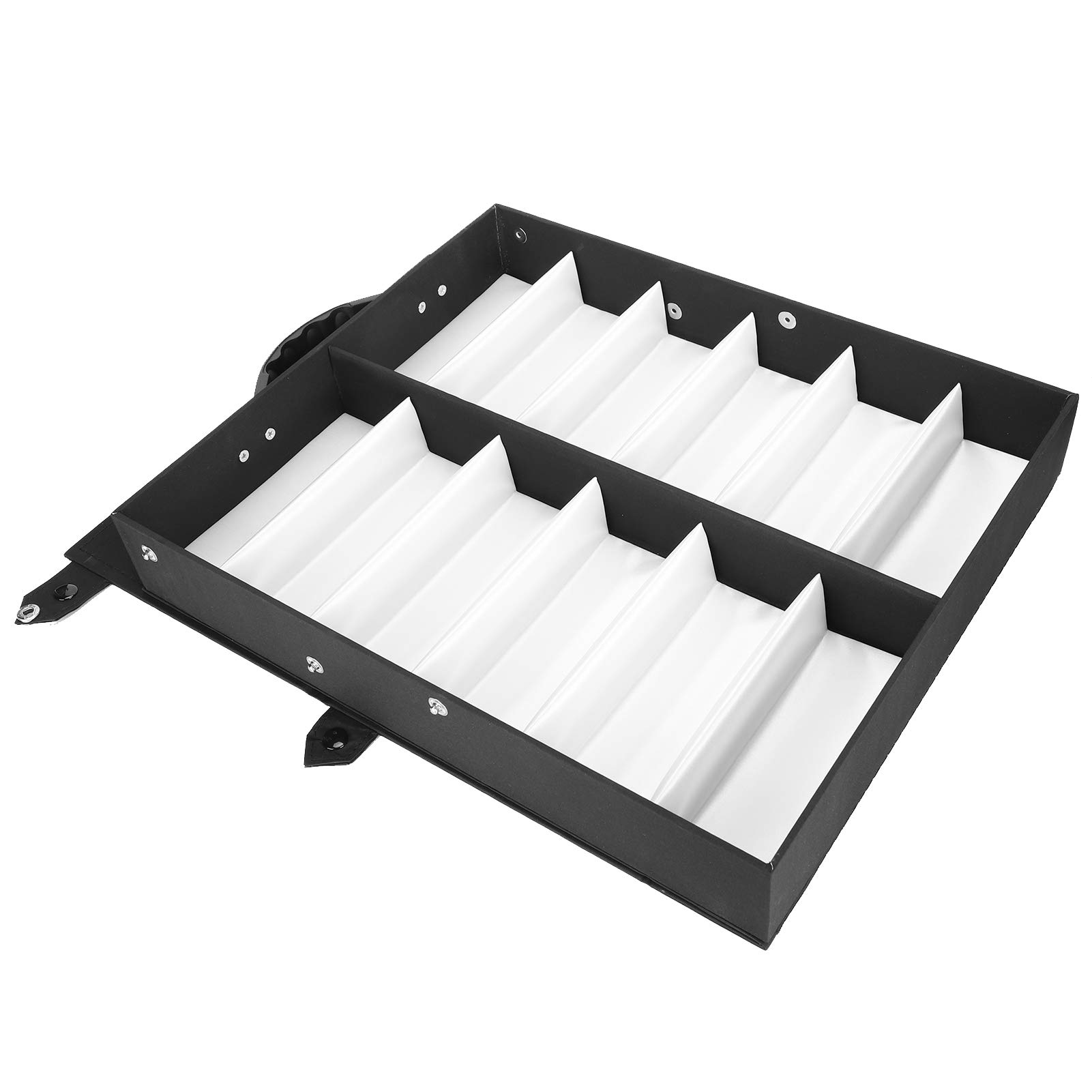 TOPINCN Organizador de Gafas, 12 Rejillas, Caja Expositora de Gafas Profesional, Estuche de Almacenamiento para de Sol para el Hogar y Mostradores