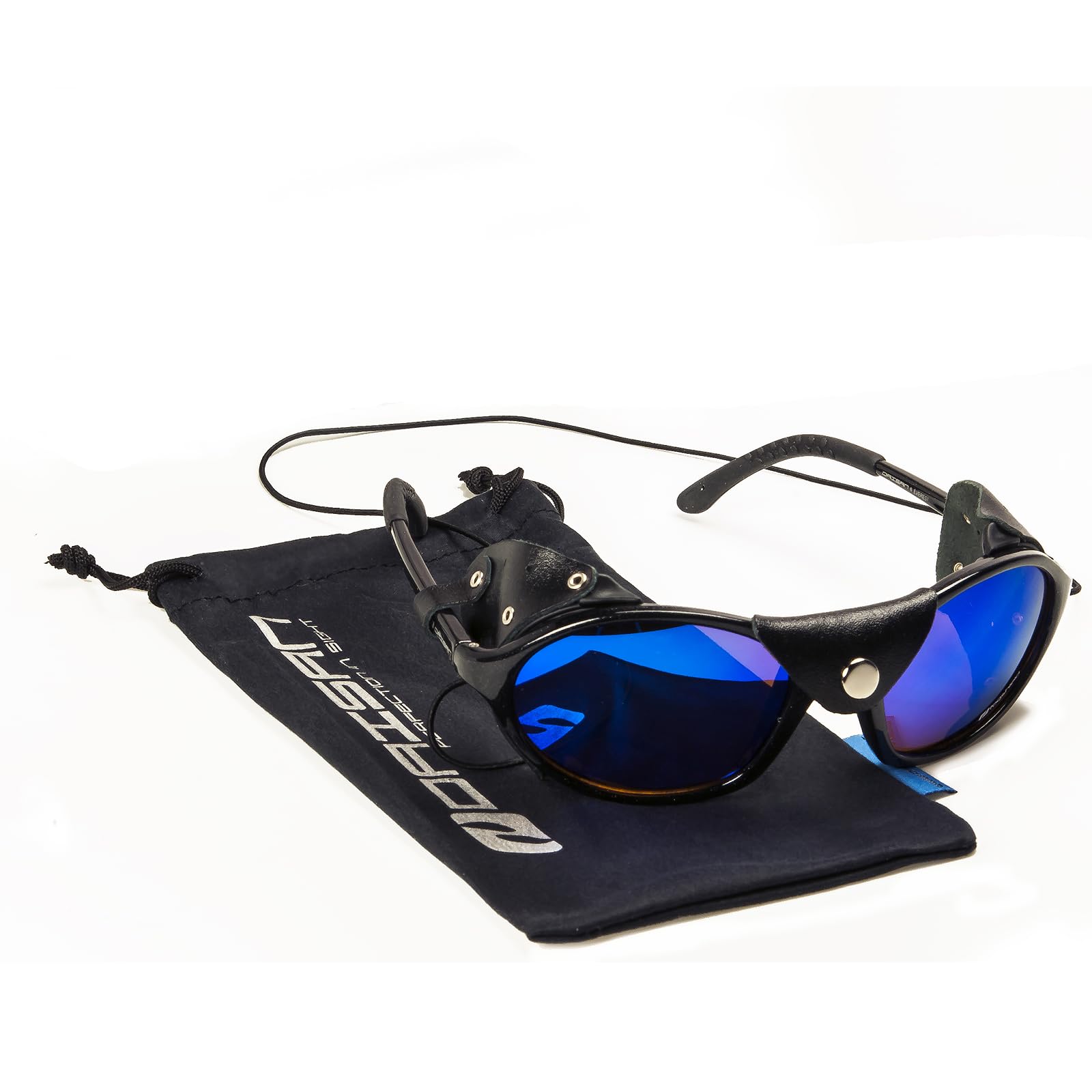 Daisan Lunettes de soleil noires avec catégorie 4 - Protection UV 100%