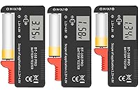 Vista 1 de Comprobador de batería digital LCD universal para pilas AA AAA 1.5V 3.7V o 1.2~4.8V 9V, probador de nivel de vida de batería doméstica medidor