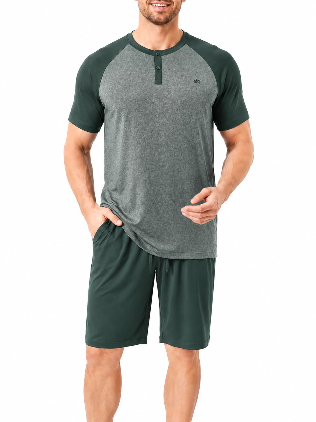 DAVID ARCHY Men's Pajama Set
