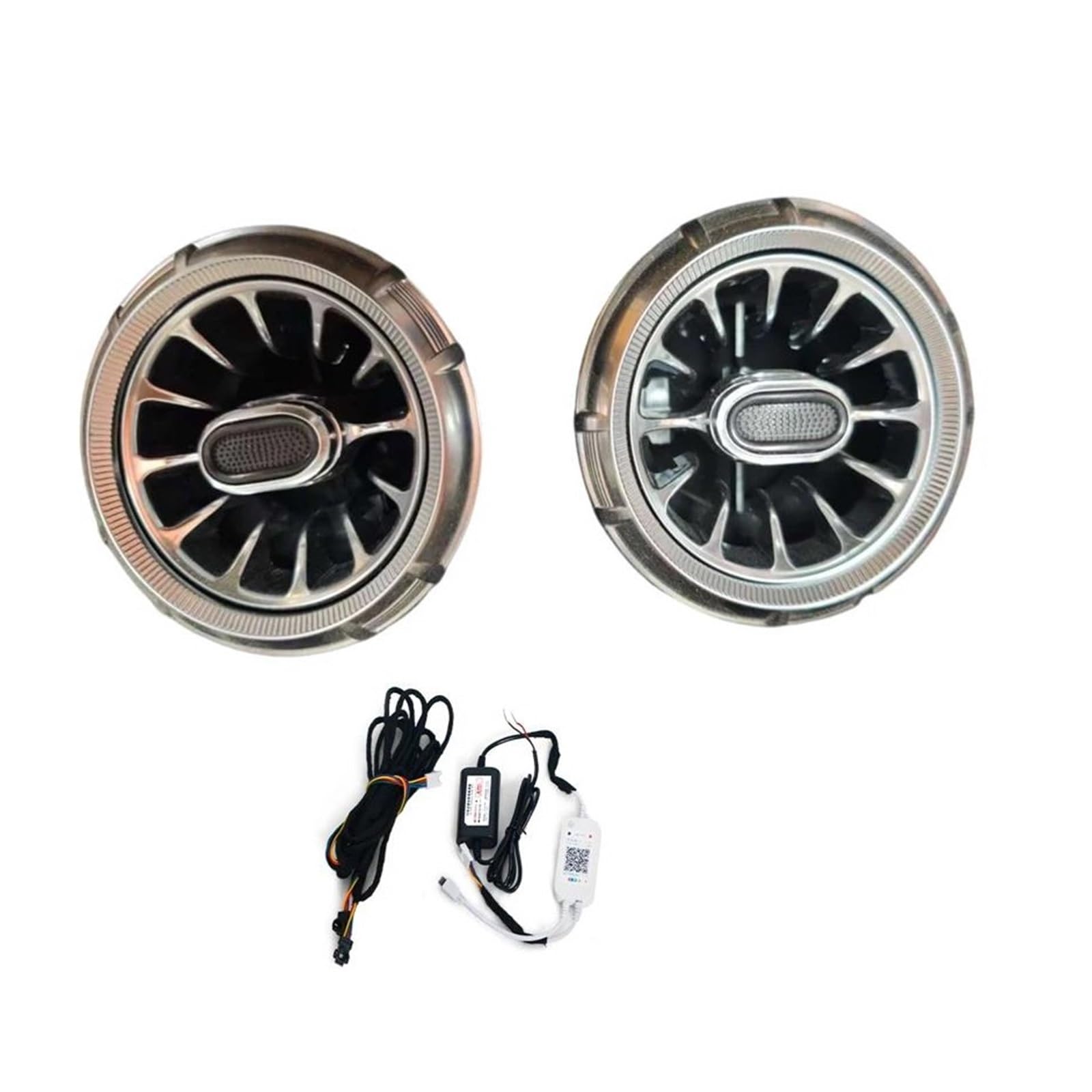 PIOGIGIMMN For Suzuki For Jimny 2018-2021 Front Dashboard AC Air Condition Vent Outlet Turbo Interior Trim Car Accessories car air conditioning vent assembly(Big Wind Outlet)