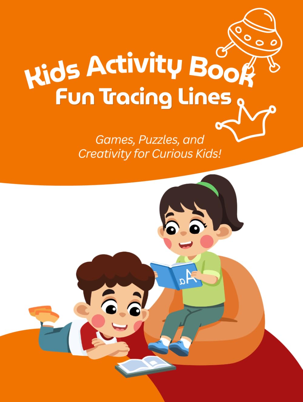 Kids Activity Book Fun Tracing Lines: A Fun and Easy Preschool Workbook for Pencil Control, Handwriting Practice, and Early Learning