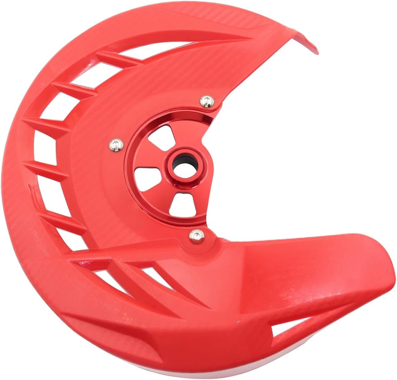 Front Brake Disc Cover Fit for Honda 250L/M 300L CR125 CR250 CRF250R/450R CRF250X CRF450X CRF250RX/450RX Motocross(Black-17mm)