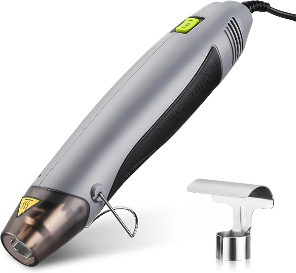 WORKPRO Mini varmluftspistol 400W med reflektormunstycke