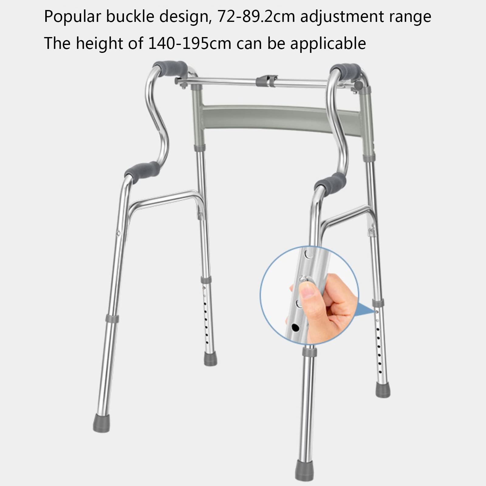LHX Elderly Armrest Aluminum Alloy Elderly Walker
