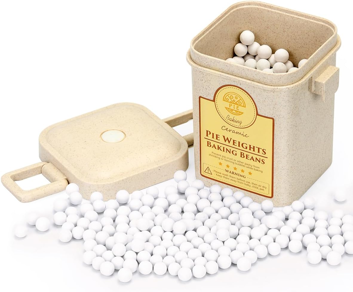 FurRain Pie Weights for Baking Ceramic Pie Weight Baking