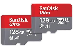 SanDisk 128GB Ultra microSDXC UHS-I Memory Card: Expand Your Storage with Speed and Reliability
