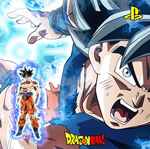 Vista 2 de Skin Ps4 Old - Dragonball Goku Ultra Instinct - Funda de calcomanía de edición limitada ADESIVA Playstation 4 Slim Sony Bundle