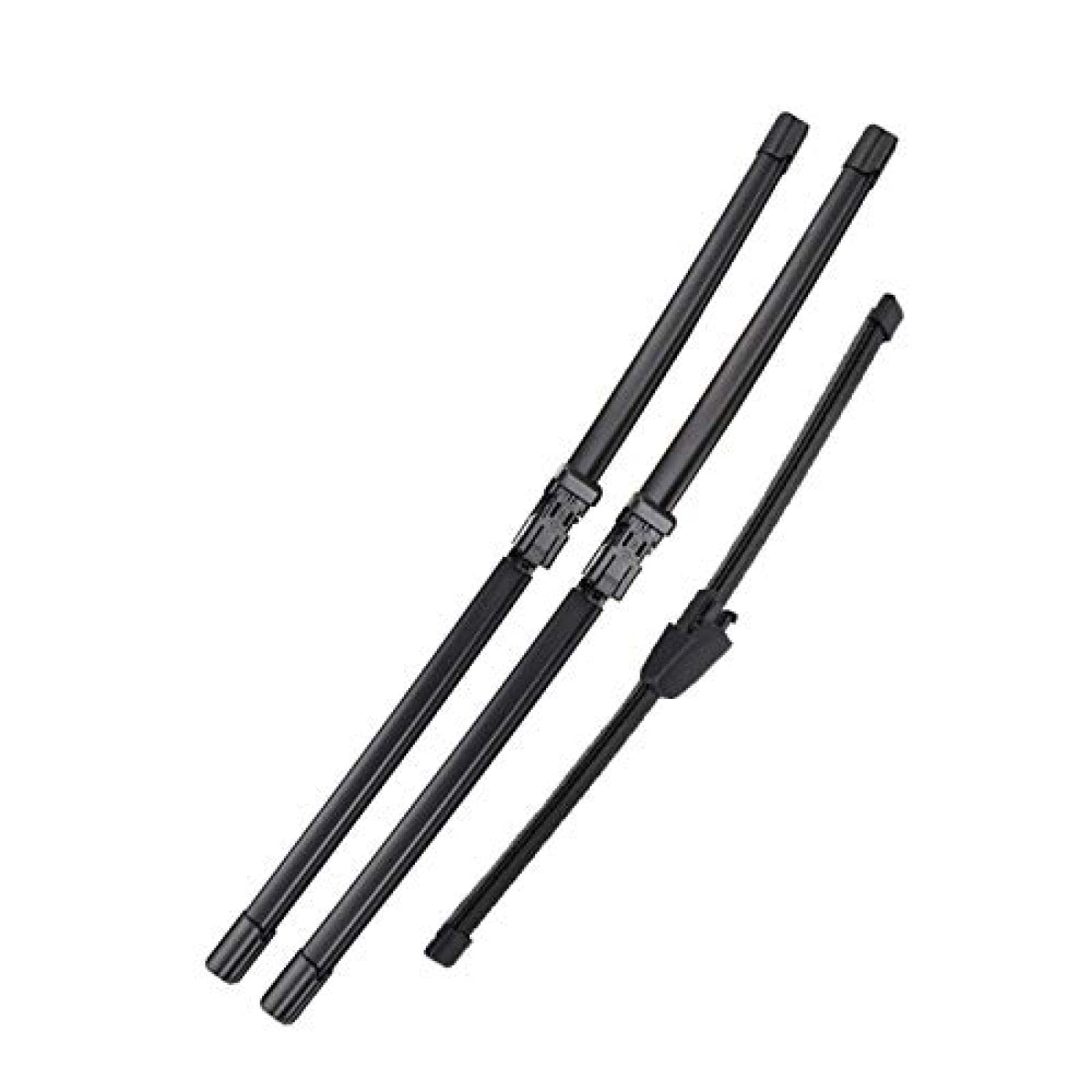Escobillas de limpiaparabrisas Delanteras y traseras, para VW Caddy 2008-2014, Escobillas de limpiaparabrisas de Coche Limpiaparabrisas Ventana de Coche