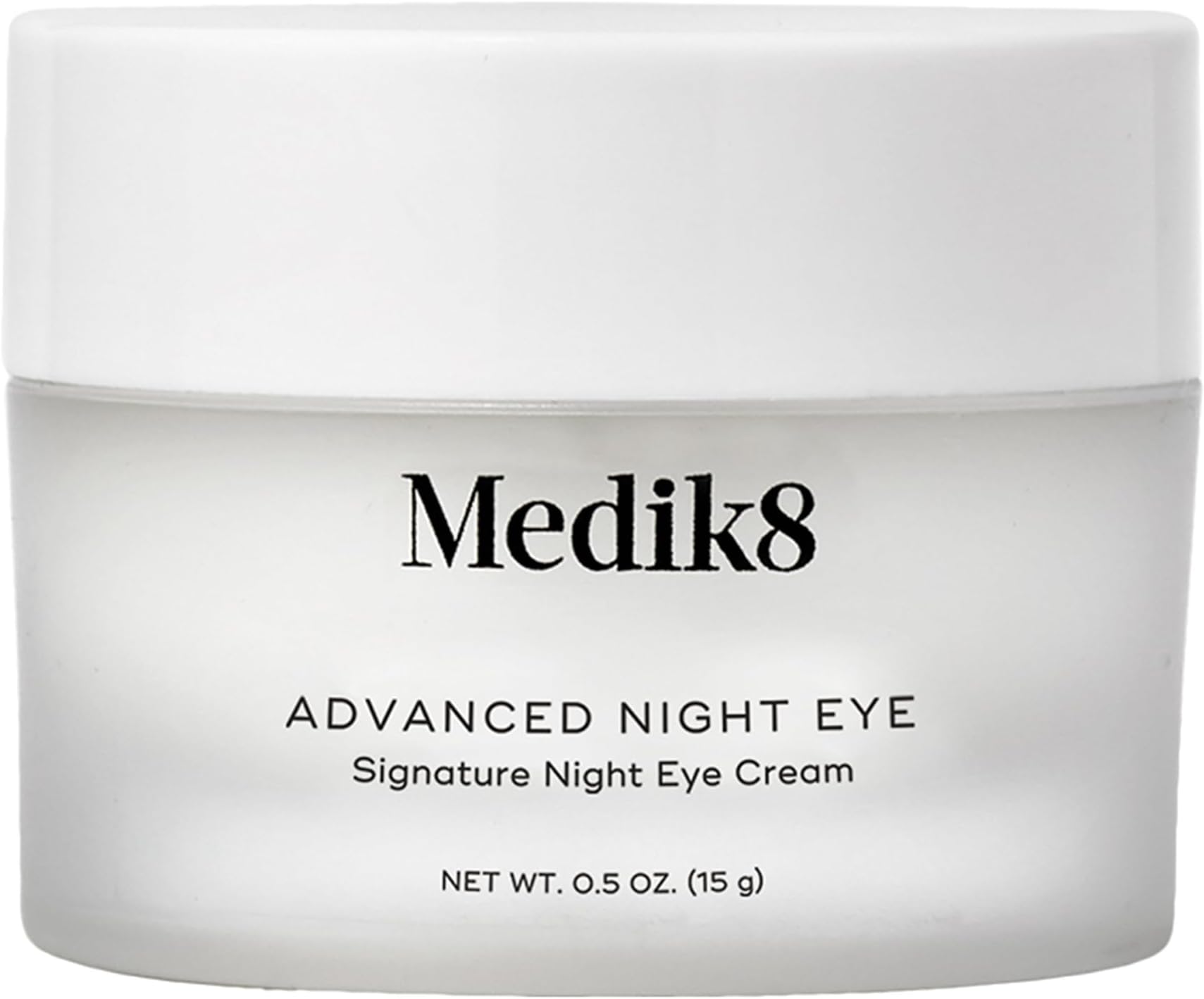 Advanced Night Eye Cream - Multi Peptide and Caffeine Eye Cream - Night Moisturizer for Smoothing Wrinkles, Puffiness and Dark Circles - 0.5 oz