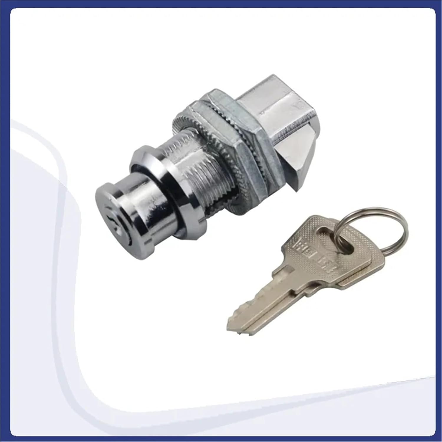 Zinc Alloy Cylindrical Lock Core Collision 1Pcs(Glossy-no Lock)