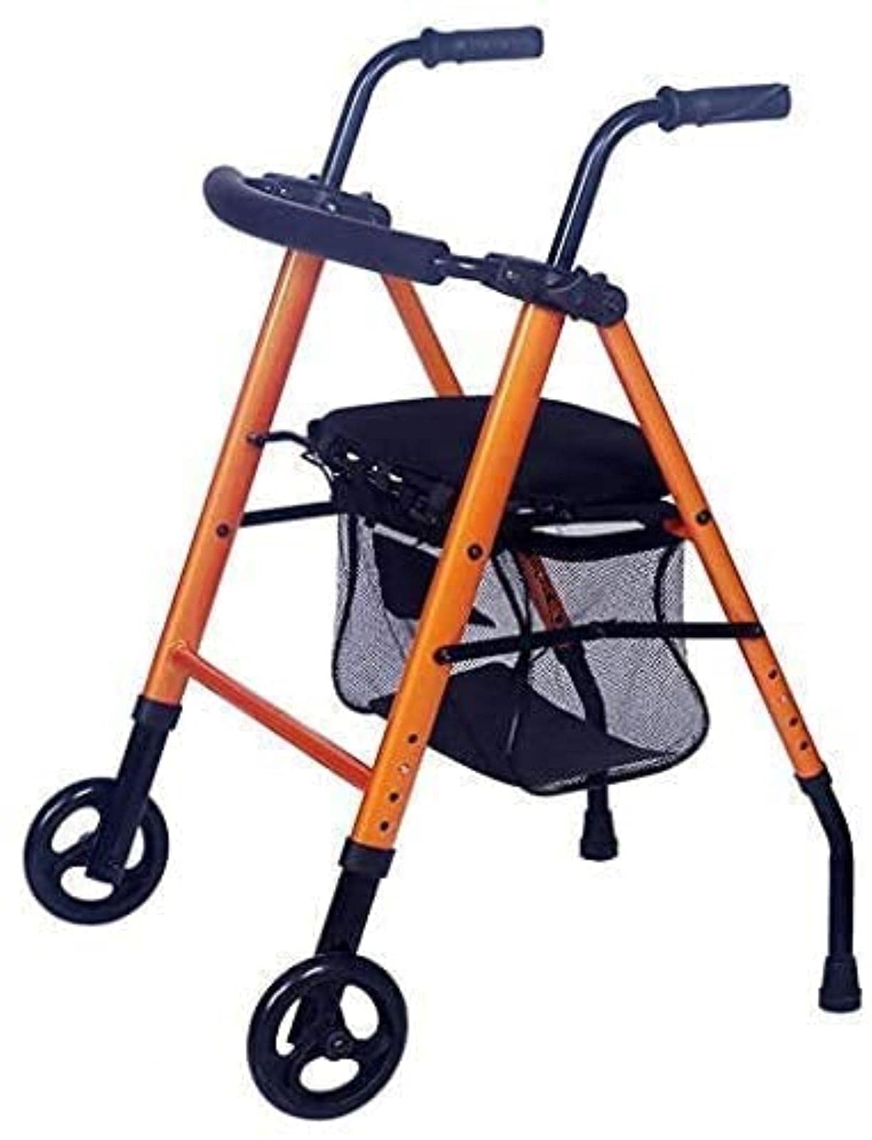 Rollator Walker Deambulatore Rollators Carrello pieghevole Carrello a mano a quattro ruote Acquista carrello per alimenti Bastone da passeggio antiscivolo