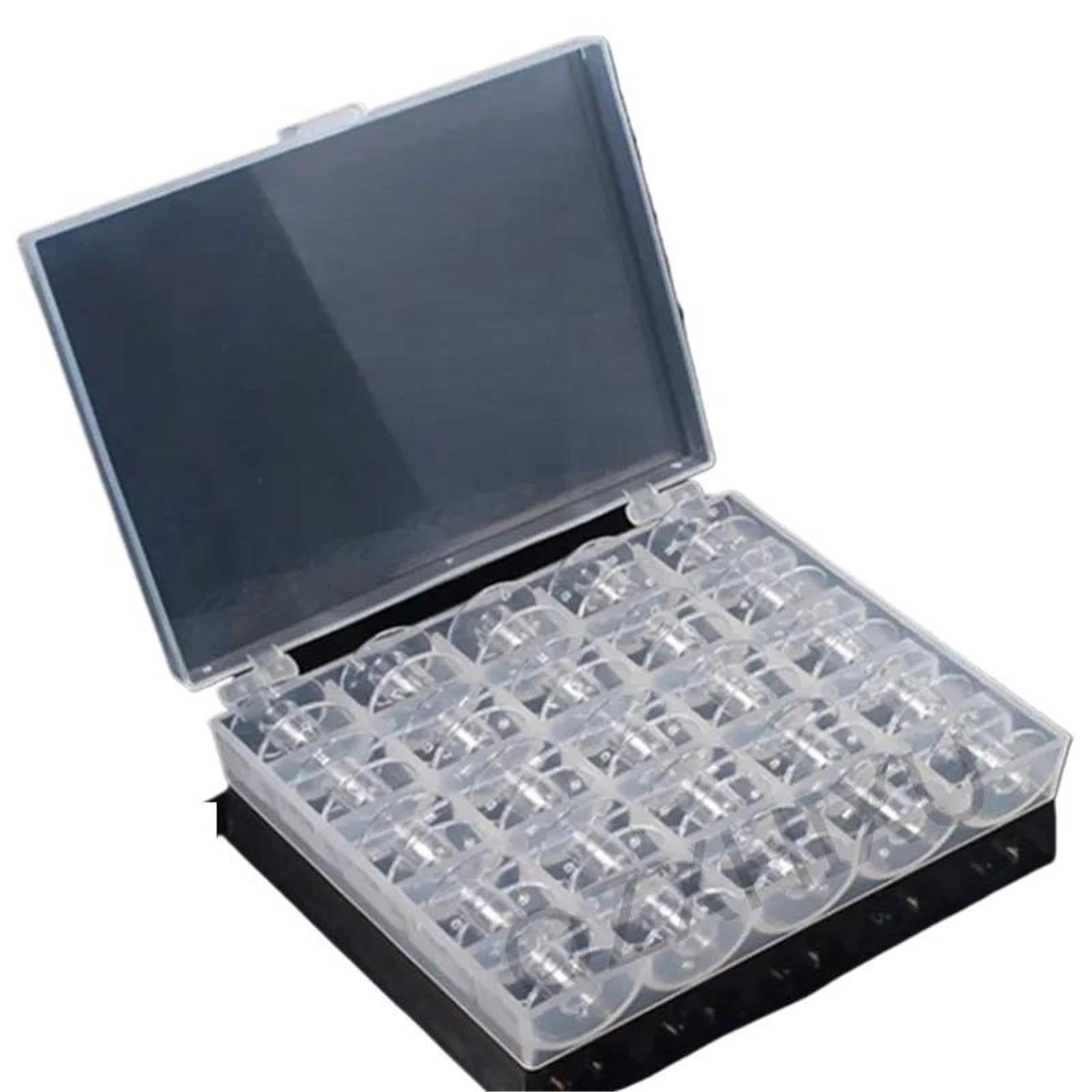 Ricamo Floss Organizer Bobine Trasparenti da 25 Pezzi
