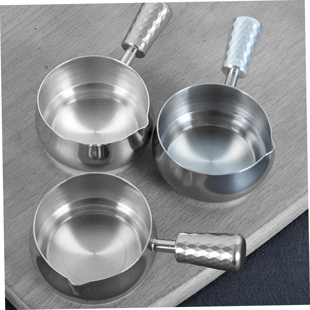 STOBAZA 100ml Stainless Steel Sauce Cup for Seasonings Mustard Salad Dressings